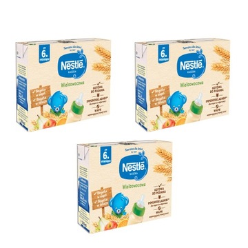 NESTLE KASZKA DO PICIA WIELOOWOCOWA 3X (2x 200ml)