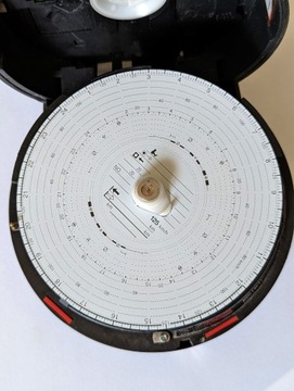 Таблицы для тахографа 125-24EC4K, до 125 км/ч, Kienzle, 100 шт.
