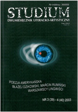 Studium nr 3 (39) - 4 (40) 2003