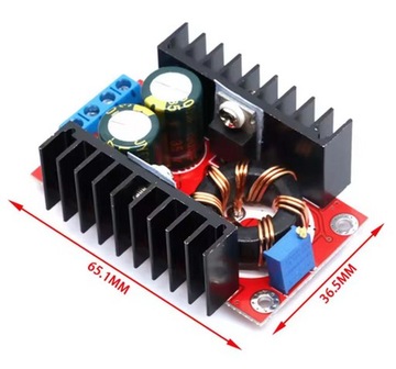 ПОВЫШАЮЩИЙ ПРЕОБРАЗОВАТЕЛЬ НАПРЯЖЕНИЯ 10-32В -->12-35В 10А 150Вт
