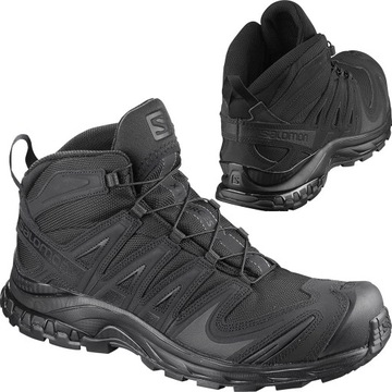 Buty wysokie SALOMON wojskowe taktyczne czarne 40