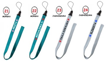 Шнурок для флешки с именем - звезды