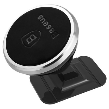 Черный магнитный держатель Baseus на 360 градусов