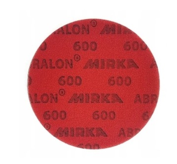 MIRKA ABRALON KRĄŻEK NA GĄBCE 150MM P600 GRIP