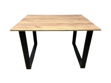Stół loft 135x85 do jadalni salonu stelaż nóg spawany kolory blatów wybór