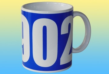 Керамическая кружка Реал Мадрид 300 мл синий / белый 1902