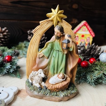 Рождественский вертеп Иисус, Юзеф, украшение для конюшни, подарок