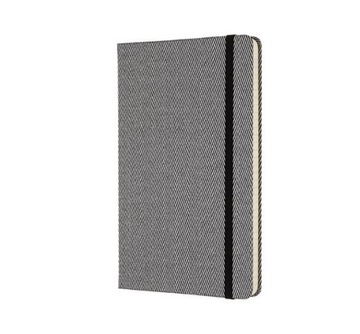 Moleskine A5 twarda oprawa żakardowy splot notatnik blend hard black