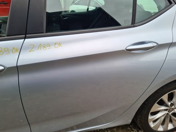 DVEŘE LEVÉ ZADNÍ OPEL ASTRA K HB Z189
