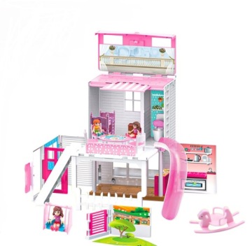 Rozkładany domek dla lalek 3+