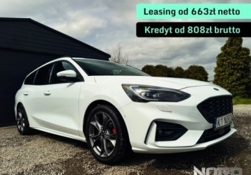 Ford Focus IV Kombi 1.5 EcoBlue 120KM 2021 Ford Focus Bezwypadkowy, FV23, St-line, KredytowanieLeasing, gwarancja 12m