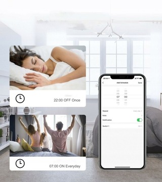 Реле переключателя Wi-Fi TUYA 2CH