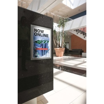 Долговечный A4 2 ПК x4 магнитная самостоятельная рамка