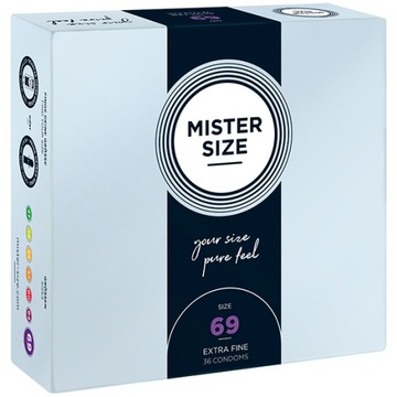 PREZERWATYWY DOPASOWANE - MISTER SIZE 47 MM 3SZT