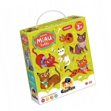 CzuCzu Puzzle Miau Kotki