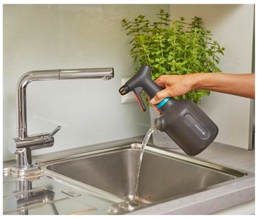 Ручной опрыскиватель для растений Gardena 1 л Латунная насадка Функция 360° Фильтр