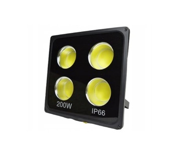 Halogen LED COB 200W 6500K naświetlacz zewnętrzny IP66