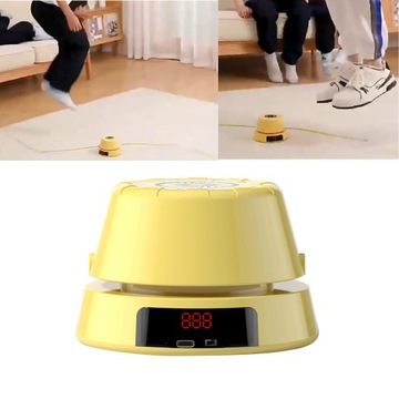 Машина для прыжков на скакалке для взрослых и детей, желтая