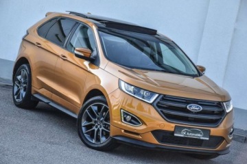 Ford Edge II SUV 2.0 TDCi Twin-Turbo 210KM 2016 Ford Edge FORD EDGE 2.0 210KM 4x4 ALU-20 LED Kamera Panorama Gwarancja 12m