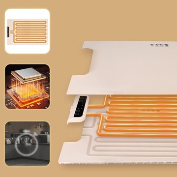 ГРАФЕНОВАЯ НАГРЕВАТЕЛЬНАЯ КОЛОДКА ЭЛЕКТРИЧЕСКИЙ МАТ ТАЙМЕР 3 УРОВНЯ ТЕМПЕРАТУРЫ