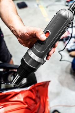 ГРАФИТОВАЯ ТЕПЛОВАЯ ПИСТОЛА 2000ВТ 350°C/550°C ПРЯМАЯ РУКОЯТКА