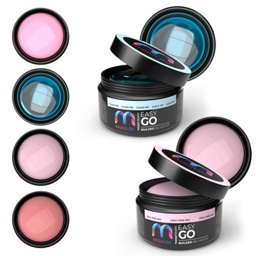 1+1 MaluLac żel budujący do paznokci EasyGo 45g