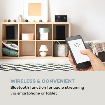 Стереосистема Connect System, 40 Вт Интернет/DAB+/FM