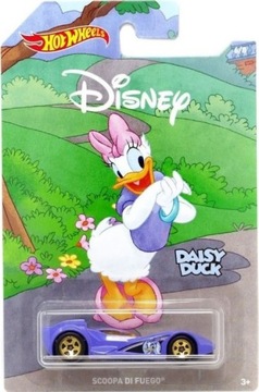 HOT WHEELS DISNEY DAISY DUCK 1:64 MATTEL GDM57 Scoopa Di Fuego