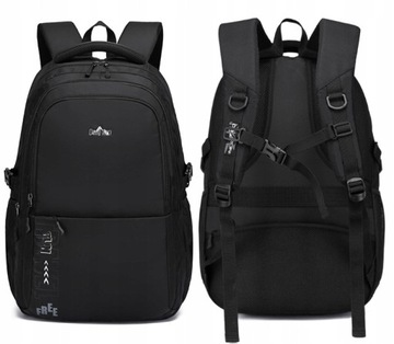 МОЛОДЕЖНЫЙ ШКОЛЬНЫЙ РЮКЗАК, ЧЕРНЫЙ ШКОЛЬНЫЙ РЮКЗАК