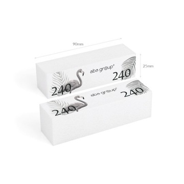 Блок для полировки ногтей Buffer 240/240 Aba Group