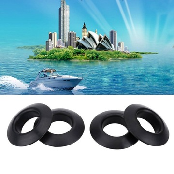 4 ЧЕРНЫХ КОЛЬЦА ДЛЯ КАЯКА