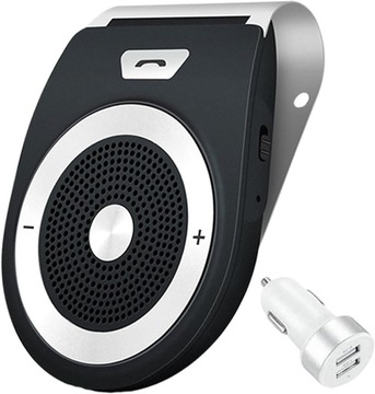 AIGITAL ZESTAW GŁOŚNOMÓWIĄCY BLUETOOTH DO SAMOCHODU + ŁADOWARKA SAMOCHODOWA