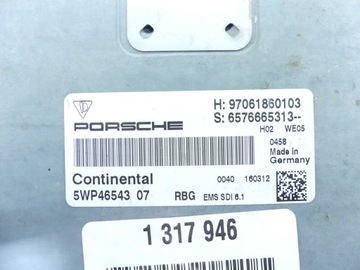 JEDNOTKA PORSCHE PANAMERA I 970 09-13 4.8 V8