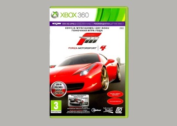 FORZA MOTORSPORT 4 ГОНОЧНАЯ ИГРА ГОДА PL XBOX 360