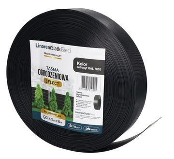 TAŚMA OGRODZENIOWA PP SELECT 3D ANTRACYT 4,75x50m