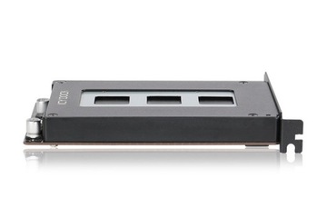 Карта PCIe 2.0 для 2,5-дюймового твердотельного накопителя/жесткого диска SATA с возможностью горячей замены (ToughArmor MB839SP-B)