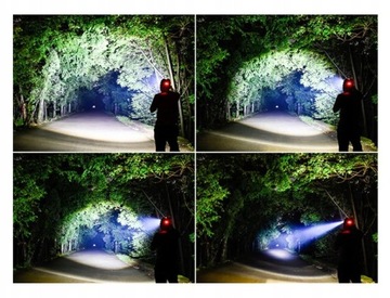 МОЩНАЯ ФАРА 3 x LED T6 АККУМУЛЯТОРНАЯ ФАРА CREE