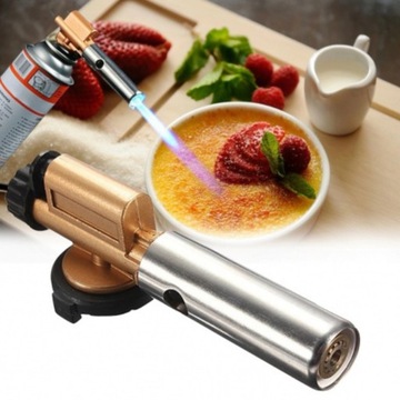 ЛАТУННАЯ ГАЗОВАЯ ГОРЕЛКА ДЛЯ ГАЗОВОГО БАЛТРИДА + 3 ГАЗОВЫХ БАЛЛОНА ALPEN CAMPING