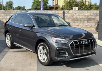 Audi Q5 II SUV Facelifting 2.0 45 TFSI 265KM 2021 Audi Q5 juz w Polsce OPLACONY LIFT 2021 rok 2.0 Benzyna 265KM