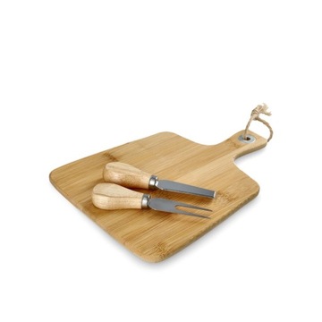 Доска для сыра BAMBOU с набором ножей 26х19 см.
