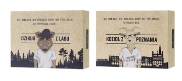LAQ ZESTAW MYDEŁ DLA FACETÓW 2x85g DZIK + KOZIOŁ