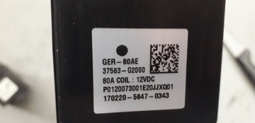 MODUL RELÉ VYSOKÉHO NAPÍNÁK HYUNDAI IONIQ 16- 37583-G2000