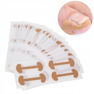 20 SZT WRASTAJĄCE PAZNOKCIE KOREKCYJNE NAKLEJK