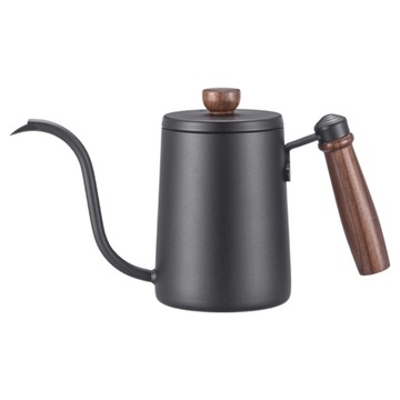 Czajnik do kawy ze stali nierdzewnej o pojemności 600 ml, zapobiegający