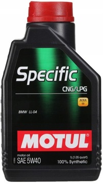 MOTUL SPECIFIC CNG/LPG 5W40 - 1L