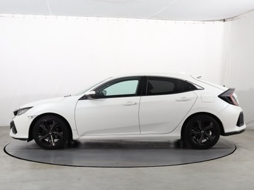 Honda Civic X Hatchback 5d 1.0 VTEC Turbo 129KM 2017 Honda Civic 1.0 VTEC Turbo, Salon Polska, zdjęcie 2