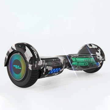 6,5” Hulajnoga samobalansująca LED Smart z głośnikiem Bluetooth