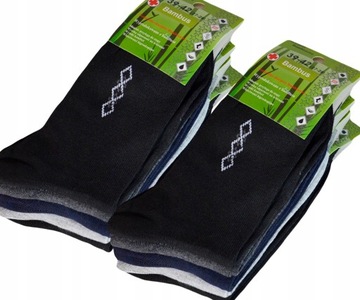 10 мужских носков BAMBOO SOCKS 40–43