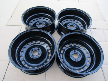 4× DISK OCELOVÝ RENAULT OE MEGANE II SCENIC CLIO III MODUL 6.5" X 16" 4X100 ET 49
