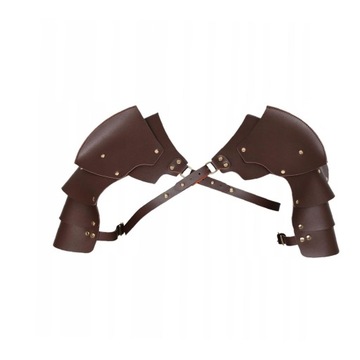 shoulder pauldron PU Leather Unisex Medieval